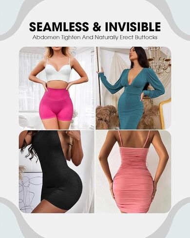 Seamless Tummy Control Shorts High Waisted Shapewear Sculpting Shorts Smoothing Underwear for Women in Saudi Arabia