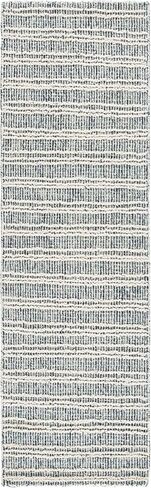 SAFAVIEH Handmade Wool Runner Rug 2'3"x8' - Metro Collection - Modern Design, Navy & Ivory, Ideal for Entryway, Hallway, Kitchen (MET810N) in Kuwait