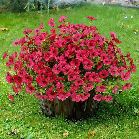 Sggvecsy Artificial Flowers for Outdoors 12 Bundles Realistic Faux Plants UV Resistant Fake Silk Daisy with Eucalyptus for Boxwood Planter Patio Porch Outside Spring Summer Decoration(Mixed 6 Color) in Kuwait