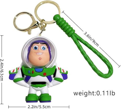 For Toy Theme Story 8pcs Cartoon Keychain, Cute Keychains Accessories Keyring Key Wristlet Car Charms Backpack Key Chain in Saudi Arabia