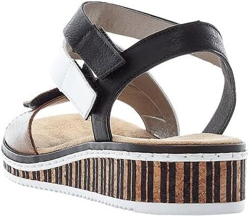 Rieker Women's Ankle Strap Sandal, 37/41 EU in Kuwait