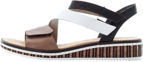 Rieker Women's Ankle Strap Sandal, 37/41 EU in Kuwait