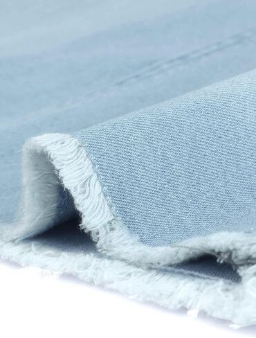 Allegra K Denim Skirt for Women's Casual Distressed Knee Length Jeans Skirts X-Large Light Blue in Kuwait