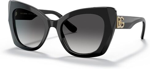 Sunglasses Dolce & Gabbana DG 4405 F Asian fit 501/8G Black in Kuwait