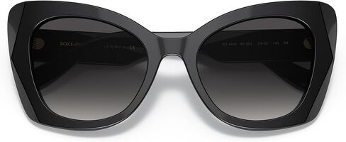Sunglasses Dolce & Gabbana DG 4405 F Asian fit 501/8G Black in Kuwait