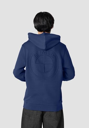 BMW Core Reverse Symbol Hoodie – 100% Organic Cotton Heavyweight Fabric, Unisex Fit, Chest & Back Logo in Kuwait