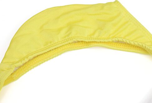 Marsrut Mankini ملابس السباحة الرجال ثونغ زي قطعة واحدة سراويل داخلية ملتصقة بسط مضحك مثير أرجوحة للاستحمام شاطئ الموز (أصفر) in Kuwait