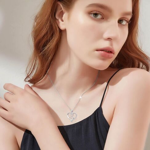 Nurse Gifts 925 Sterling Silver Heart Stethoscope Necklace for Women Nursing Jewelry Graduation Mothers Day Gifts for Nurse Doctor Medical Student RN in Saudi Arabia