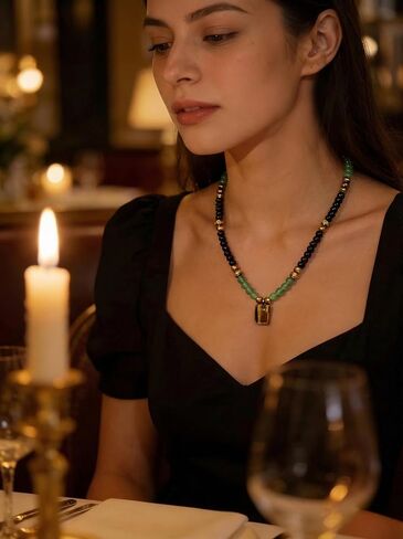Money Necklaces for Women - Natural Tigers Eye Necklace with Feng Shui Coins, Wealth Attraction & Protection Jewelry, Spiritual Crystal Beaded Gifts for Luck in Saudi Arabia