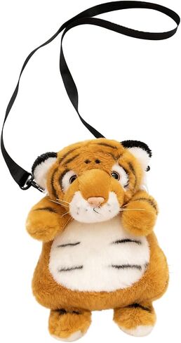 Small Crossbody Bag Cute Animal Plush Shoulder Bag Carrying Handbag Lovely Little Phone Purse Novelty Pocket Wallet in Kuwait