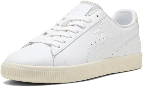 PUMA Mens Clyde Premium Lace Up Sneakers Shoes Casual in Kuwait