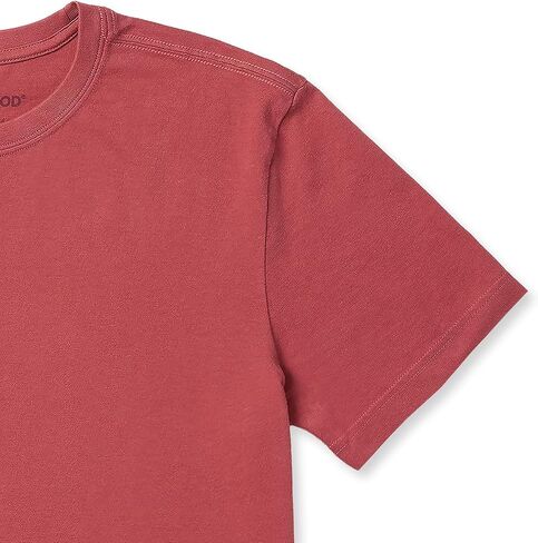 Life is Good. Men's Yankee Doodle Flag Short Sleeve Crusher Tee, Faded Red in Kuwait