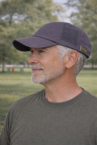 Exterior Pocket Hat for Cochlear Implant Processors. Processor Inserts Through an Interior Slot into the Outside Pocket Charcoal Gray in Saudi Arabia
