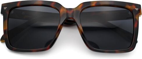 SA106 Classy Oversized Horn Rim Hipster Plastic Retro Fashion Sunglasses in Kuwait