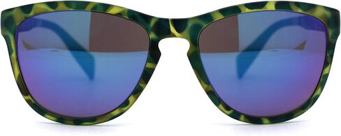 SA106 Gentlemens Matte Sport Keyhole Horn Rim Sunglasses in Kuwait