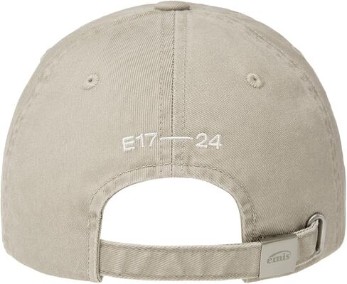 Vintage Pigment Baseball Cap Logo Adjustable Unisex Casual Streetwear Hat Beige in Saudi Arabia