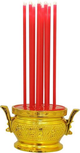 MAGICLULU Led Incense Burner Smokeless Electronic Home Offering Decorative Battery-Powered in Kuwait