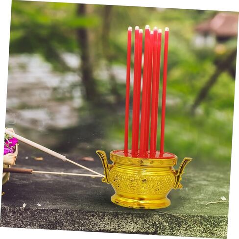 MAGICLULU Led Incense Burner Smokeless Electronic Home Offering Decorative Battery-Powered in Kuwait