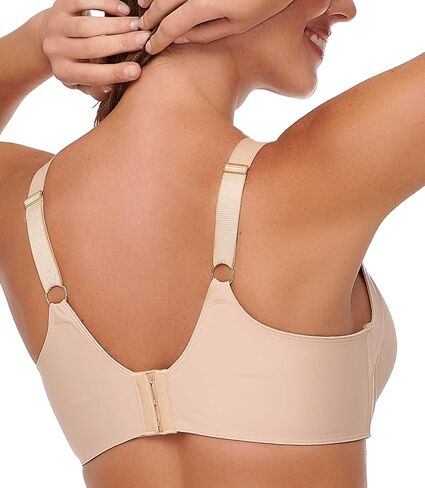 Ilusion 7352 -Plus Size Full Support Bra – Wide Back, Side Reinforcement, Seamless Fit in Saudi Arabia