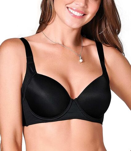 Ilusion 7352 -Plus Size Full Support Bra – Wide Back, Side Reinforcement, Seamless Fit in Saudi Arabia