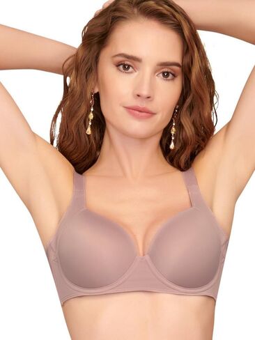 Ilusion 7352 -Plus Size Full Support Bra – Wide Back, Side Reinforcement, Seamless Fit in Saudi Arabia