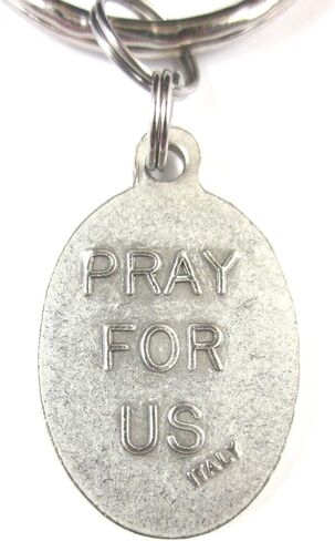 VPP St Vincent de Paul Medal Italy Key Ring Gift Box Prayer Card in Saudi Arabia