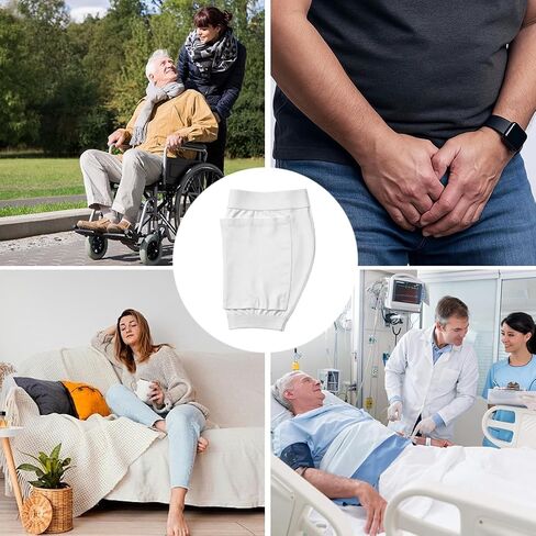 Catheter Leg Bag Holder M Anti-Slip Catheter Sleeves Stay in Place Urine Bags for Legs for Men Women Wheelchairs in Saudi Arabia