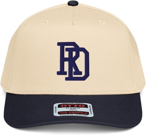 NX1 RD Republica Dominicana Embroidered 2 Tone Hat Mid Crown Curved Bill Snapback Vintage Cap for Men and Women in Kuwait