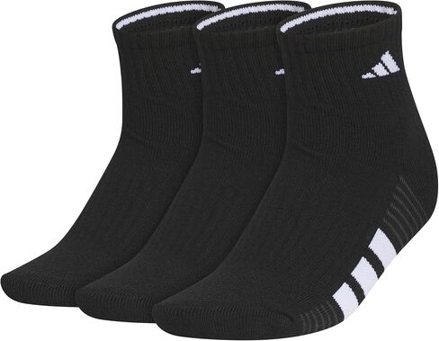 adidas Women's Cushioned Quarter Socks (3-Pair) with Arch Compression in Kuwait