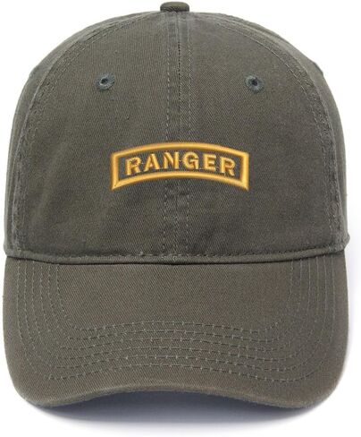 Army Ranger Embroidered Mens Baseball Cap Cotton Washed Baseball Hat in Saudi Arabia