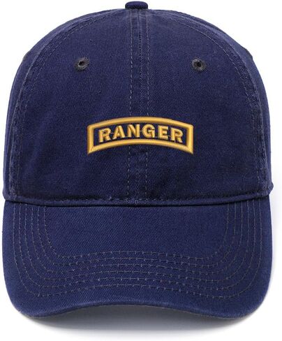 Army Ranger Embroidered Mens Baseball Cap Cotton Washed Baseball Hat in Saudi Arabia