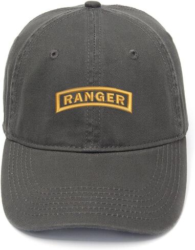 Army Ranger Embroidered Mens Baseball Cap Cotton Washed Baseball Hat in Saudi Arabia