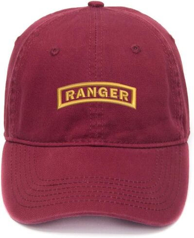 Army Ranger Embroidered Mens Baseball Cap Cotton Washed Baseball Hat in Saudi Arabia