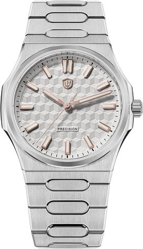 watchdives WD0016B Men's Watch 39mm VH31 Sweep Quartz Watch Sapphire Crystal AR Coating 100M Waterproof Stainless Steel Bracelet Dress Sport Watch in Saudi Arabia