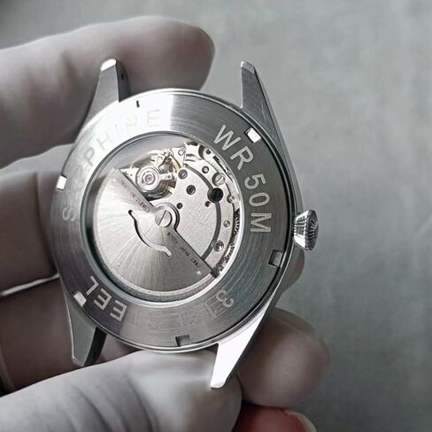 Boyarca Pilot Watch Men's Aviator Wrist Watch Japan Automatic Movement Retro Mechanical Watches Stainless Steel Case with Luminous Waterproof in Saudi Arabia