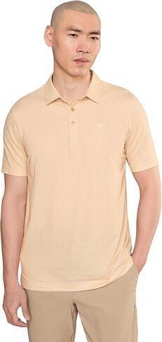 TravisMathew Men's Featherweight Views Polo Shirt in Kuwait