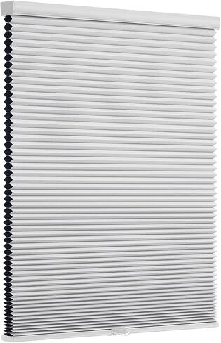 Changshade Custom Blackout Cellular Shades, 1.5 Inch Cordless Honeycomb Blinds with Aluminum Rails, Thermal Insulated Room Darkening Window Treatments for Bedroom, Nursery & Home Cinema in Saudi Arabia
