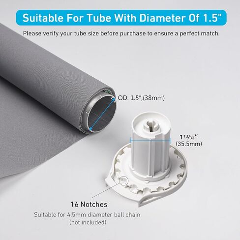 Skyline SL20 Roller Shade Clutch Kit, Replacement Parts for 1-1/2" (38mm) Roller Shade Tube, Repair Kit for Manual Window Blinds in Saudi Arabia