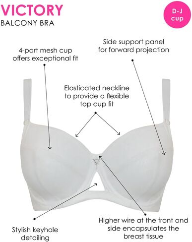 Curvy Kate Victory Side Support Balcony Bra in Saudi Arabia