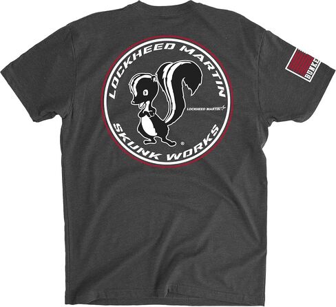 BUNKER 27 Skunk Works® T-Shirt – Aviation Graphic Tee – Officially Licensed Lockheed Martin® Apparel in Saudi Arabia