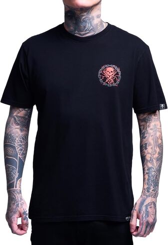 Sullen Men's Road Kill International Bro Day 26 Capsule Tattoo Lifestyle Graphic Premium Cotton Short Sleeve Tee in Kuwait