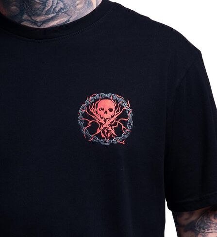 Sullen Men's Road Kill International Bro Day 26 Capsule Tattoo Lifestyle Graphic Premium Cotton Short Sleeve Tee in Kuwait