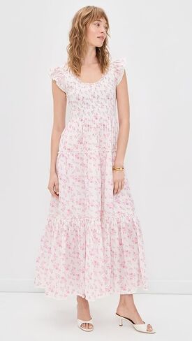 LOVESHACKFANCY Women's Chessie Dress in Saudi Arabia