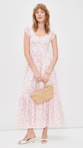 LOVESHACKFANCY Women's Chessie Dress in Saudi Arabia