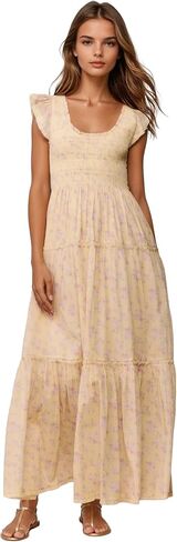 LOVESHACKFANCY Women's Chessie Dress in Saudi Arabia