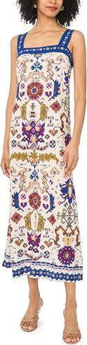 Vince Camuto Women's Beaded Spaghetti Strap Smocked Bodice Maxi Dress in Kuwait