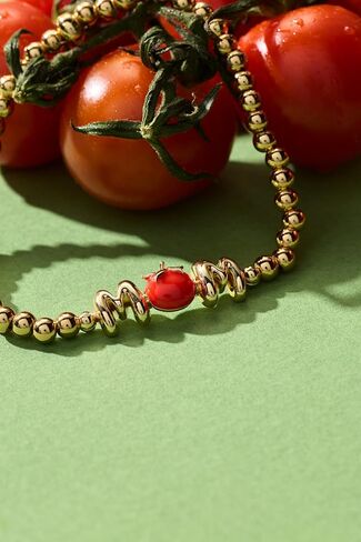 سوار Alex and Ani Farmer's Market Mom القابل للتمدد، من النحاس الذهبي اللامع in Kuwait
