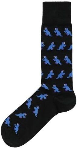 PS Paul Smith MEN SOCK DINO ALLOVER,BLACK,0 in Kuwait