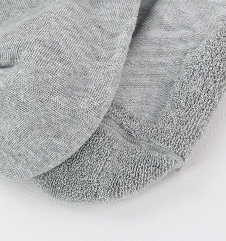 Premium Cotton Blend Black/White/Gray, 6 Pairs, Unisex Stretchy Crew Socks, Durable & Comfortable for Workouts & All-Day Wear in Saudi Arabia