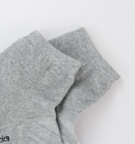 Premium Cotton Blend Black/White/Gray, 6 Pairs, Unisex Stretchy Crew Socks, Durable & Comfortable for Workouts & All-Day Wear in Saudi Arabia